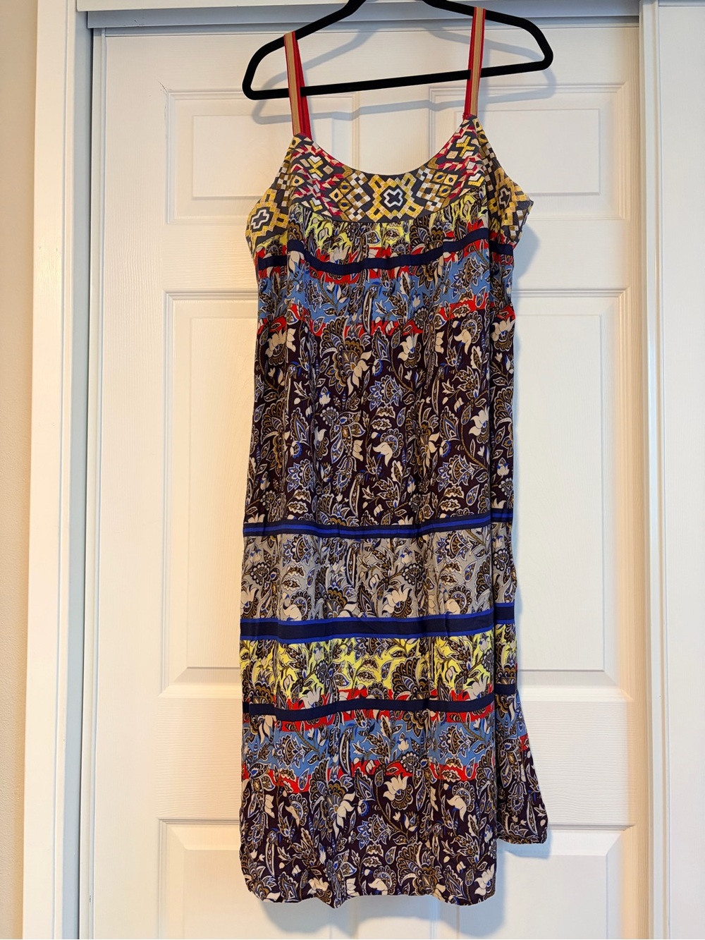 Anthro midi dress